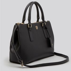Tory Burch Robinson Double Zip Crossbody Bag